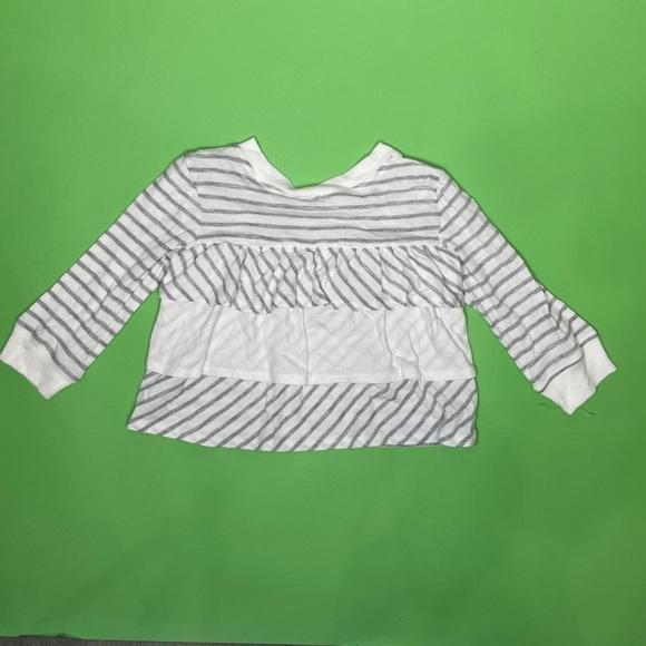 Splendid Striped Kids Long Sleeve Top 12-18M - Picture 3 of 4